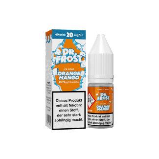 Dr. Frost - Ice Cold - Orange Mango Nikotinsalz Liquid