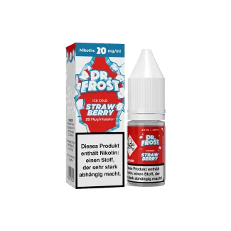Dr. Frost - Ice Cold - Strawberry Nikotinsalz Liquid