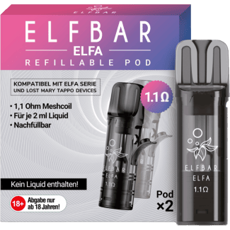 Elfa Leer Pod (2 Stück pro Packung) - Elfbar