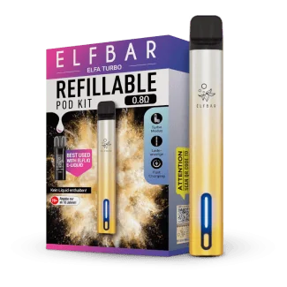 Elfa Turbo aurora-gold E-Zigaretten Set - Elfbar