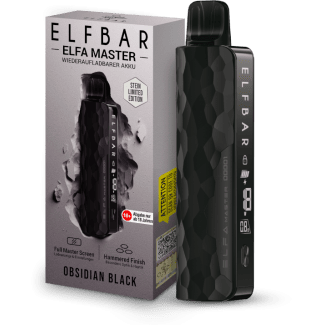 Elfbar - Elfa Master Akku 850 mAh Limited Edition obsidian-schwarz