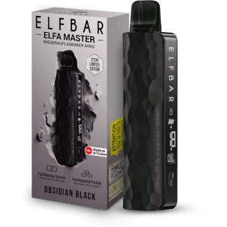 Elfbar - Elfa Master Akku 850 mAh Limited Edition obsidian-schwarz