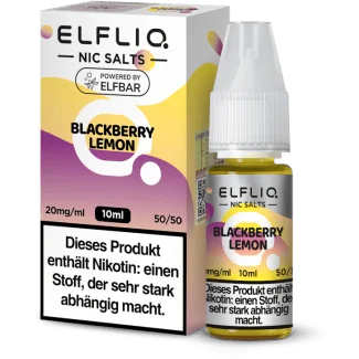 ELFBAR ELFLIQ - Blackberry Lemon - Nikotinsalz Liquid