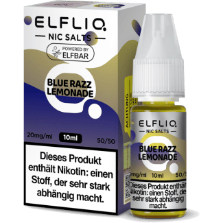 ELFBAR ELFLIQ - Blue Razz Lemonade - Nikotinsalz Liquid
