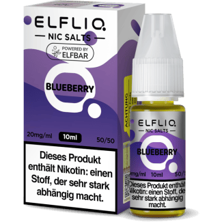 ELFBAR ELFLIQ - Blueberry - Nikotinsalz Liquid
