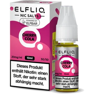 ELFBAR ELFLIQ - Cherry Cola - Nikotinsalz Liquid