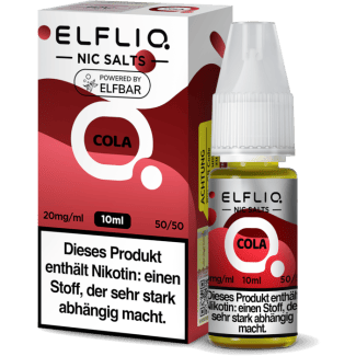 ELFBAR ELFLIQ - Cola - Nikotinsalz Liquid