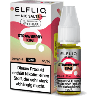 ELFBAR ELFLIQ - Strawberry Kiwi - Nikotinsalz Liquid
