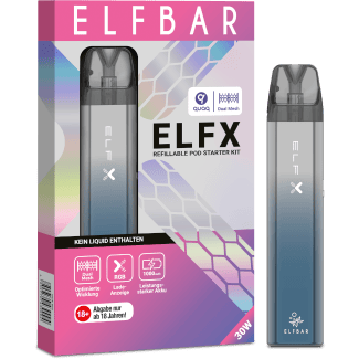 Elfx Blau E-Zigaretten Set - Elfbar