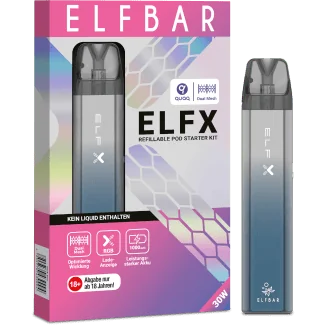 Elfx Blau E-Zigaretten Set - Elfbar