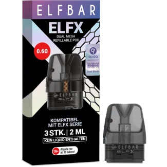 Elfx Leer Pod 0,6 Ohm (3 Stück) - Elfbar
