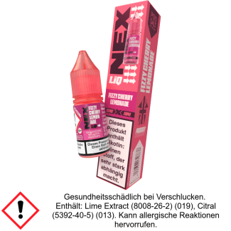 Fizzy Cherry Lemonade 10 mg/ml Pod Salt - NexLiq - Nikotinsalz Liquid