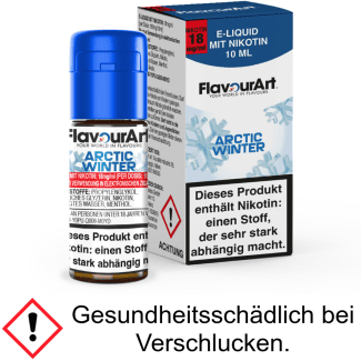 FlavourArt - Arctic Winter E-Zigaretten Liquid 18 mg/ml