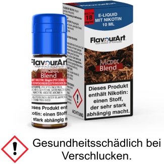 FlavourArt - Maxx-Blend E-Zigaretten Liquid 18 mg/ml