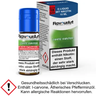 FlavourArt - White Winter E-Zigaretten Liquid 18 mg/ml