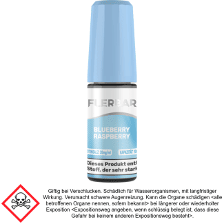 Flerbar Liquid - Blueberry Raspberry - Nikotinsalz Liquid 20 mg/ml