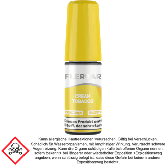 Flerbar Liquid - Cream Tobacco - Nikotinsalz Liquid 20 mg/ml