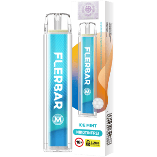 Flerbar - M Einweg E-Zigarette - Ice Mint 0 mg/ml
