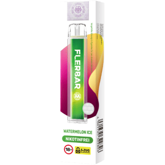 Flerbar - M Einweg E-Zigarette - Watermelon Ice 0 mg/ml
