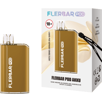 Flerbar Pod Akku Gold 500 mAh