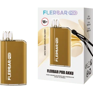 Flerbar Pod Akku Gold 500 mAh