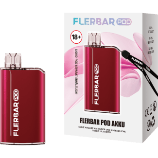 Flerbar Pod Akku Rot 500 mAh