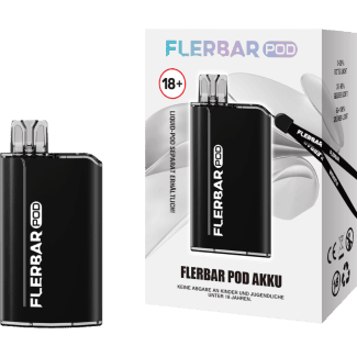 Flerbar Pod Akku Schwarz 500 mAh