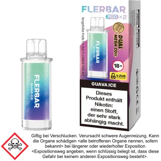 Flerbar Pod Guava Ice 20 mg/ml (2 Stück pro Packung)