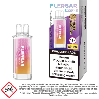 Flerbar Pod Pink Lemonade 20 mg/ml (2 Stück pro Packung)