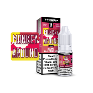 InnoCigs - Monkey Around Bananen-Amarenakirsche Liquid