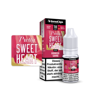 InnoCigs - Pretty Sweetheart Sahne-Erdbeer Liquid