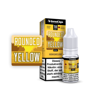 InnoCigs - Rounded Yellow Honigmelonen Liquid