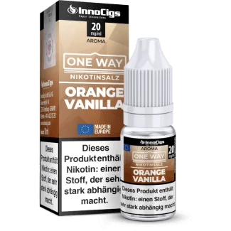 InnoCigs - One Way - Orange Vanilla - Nikotinsalz Liquid