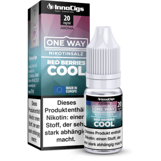InnoCigs - One Way - Red Berries Cool - Nikotinsalz Liquid