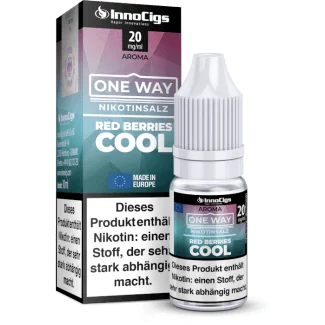 InnoCigs - One Way - Red Berries Cool - Nikotinsalz Liquid