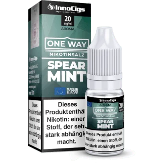 InnoCigs - One Way - Spearmint - Nikotinsalz Liquid