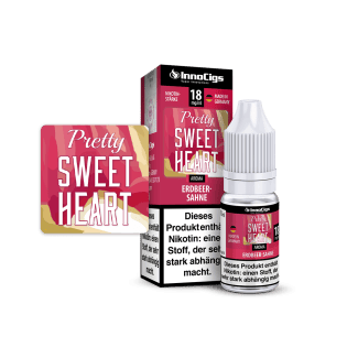 InnoCigs - Pretty Sweetheart Sahne-Erdbeer Liquid