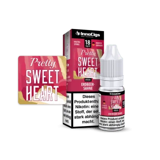 InnoCigs - Pretty Sweetheart Sahne-Erdbeer Liquid