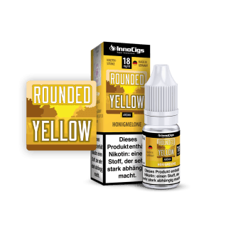 InnoCigs - Rounded Yellow Honigmelonen Liquid