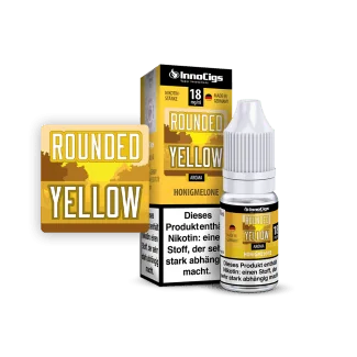 InnoCigs - Rounded Yellow Honigmelonen Liquid