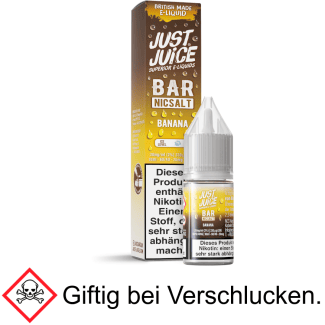 Just Juice - Bar - Banana - Nikotinsalz Liquid 20 mg/ml