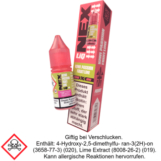 Kiwi Passionfruit Lime 20 mg/ml Pod Salt - NexLiq - Nikotinsalz Liquid