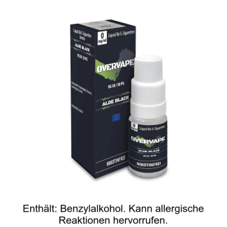 Liquid Aloe Black 0 mg/ml - Overvape
