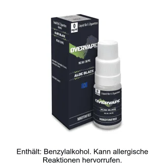 Liquid Aloe Black 0 mg/ml - Overvape