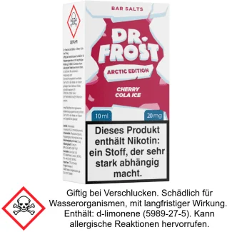 Liquid Arctic Edition Cherry Cola Ice 20 mg/ml Nikotinsalz - Dr. Frost