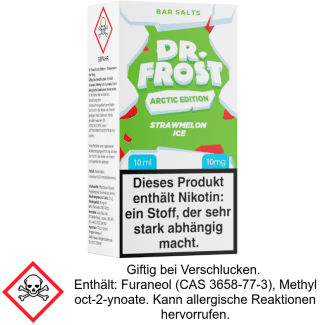 Liquid Arctic Edition Strawmelon Ice 10 mg/ml Nikotinsalz - Dr. Frost