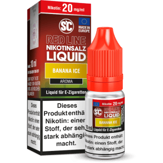 Liquid Banana ICE SC Red Line Nikotinsalz