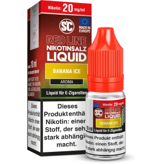 Liquid Banana ICE SC Red Line Nikotinsalz