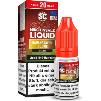 Liquid Banana Swirl Cookie SC Red Line Nikotinsalz