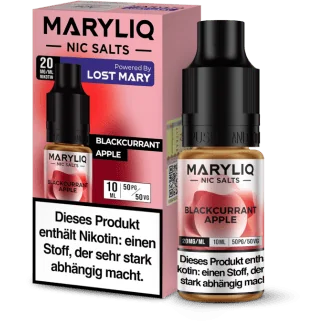 Liquid Blackcurrant Apple 20 mg/ml Nikotinsalz - MARYLIQ